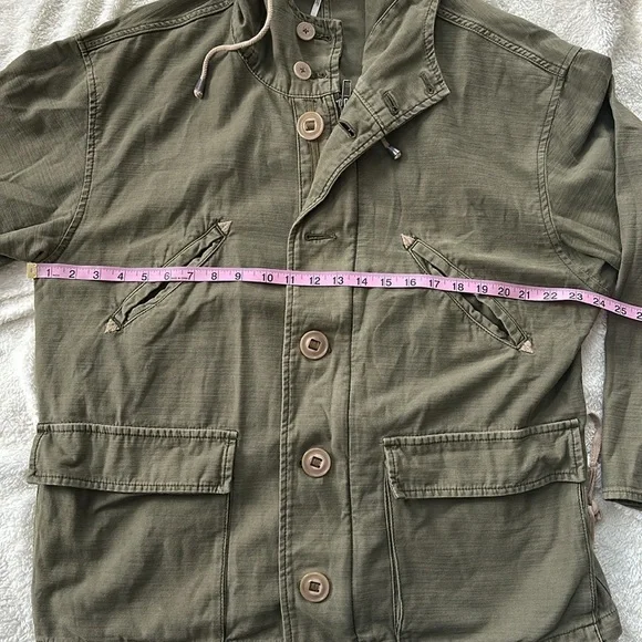 Free People‎ Joshua Tree Oversized Durable Utility Jacket Granola Girl Fall XS - Picture 11 of 14